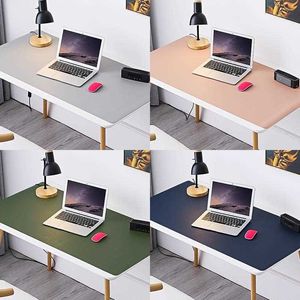 Large Mouse Pad Gamer Waterproof PU Leather Suede Desk Mat Computer Mousepad Keyboard Table Cover Single-Side Portable Mousespad