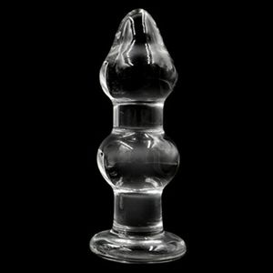 Grote Pyrex Glass Anal Beads Big Ball Crystal Dildo Buttplug Artificial Dick Au065