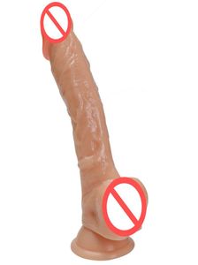 Grand gode sexuel jouets Silicone pénis Mastutbators jouets sexuels pour adultes godes réalistes Dongs avec forte ventouse jouets érotiques pour Wom7544217