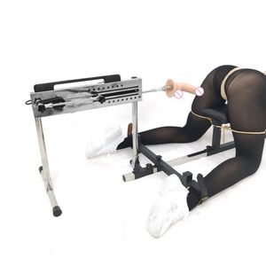 Grote sexy Machine Knielende Bondage Bed Frame BDSM Volwassen Spelletjes Hond Slaaf Hoofdsteunen Speelgoed Voor Koppels Automatisch Intrekbaar Pistool