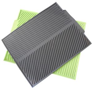 Tapetes grandes de silicona para secar platos, almohadilla de cojín resistente al calor, Mantel Individual para mesa, tapetes de cocina para escurrir agua