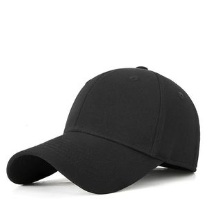 Chapeaux de baseball de grande taille Back Wear Baseball Adult Outdoors Sport Fitted Sport Cap Men et femmes Big Taille Sun Sun 55-59CM 59-62CM 240513