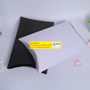 Papier d'emballage cadeau de grande taille blanc noir grand cadeau de Noël oreiller boîte écharpe vêtements boîte d'emballage