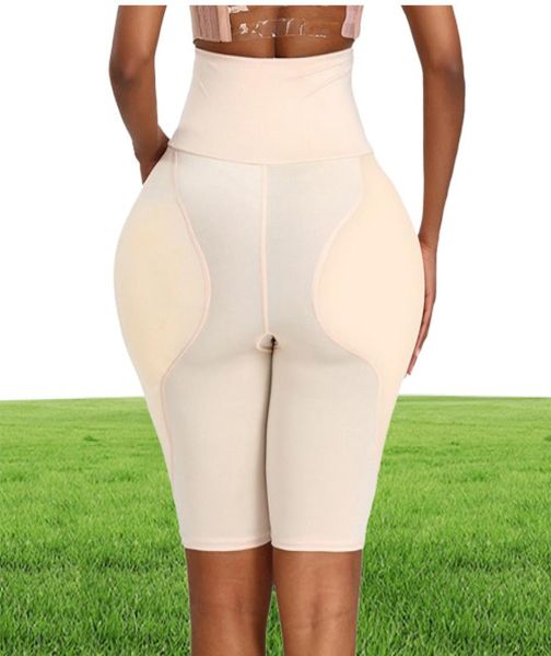 Pantalon de mise en forme taille haute de grande taille rehausseur de hanche culotte rembourrée en Silicone coussinets de hanche transgenre transgenre faux cul rehausseur Und6890900