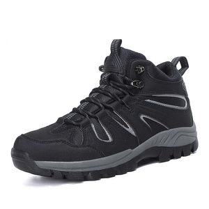 Grote maat wandelschoenen voor heren, hoge outdoorschoenen voor heren, wandel- en toeristische schoenen voor heren, off-road hardloopschoenen