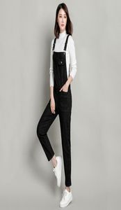 Grote jeans lente en herfst nieuwe slanke pasvorm terug Koreaanse zwarte losse broek dames039S AC321237701