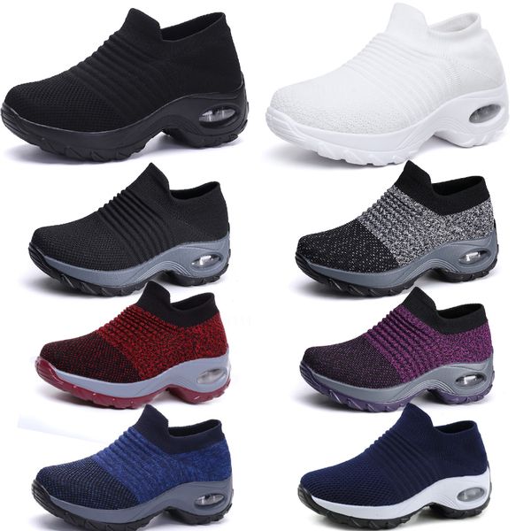 Zapatos de gran tamaño para hombres y mujeres, zapatos deportivos tejidos voladores con cojines, zapatos con capucha, zapatos mecedores de moda, zapatos casuales GAI, calcetines, zapatos 35-43 43 tendencias