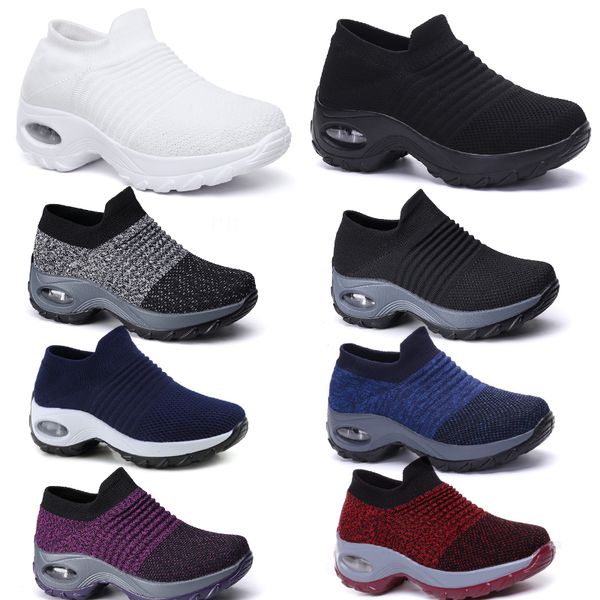 Zapatos de gran tamaño para hombres y mujeres, zapatos deportivos tejidos voladores con cojines, zapatos con capucha, zapatos mecedores de moda, zapatos casuales GAI, calcetines, zapatos 35-43 40 tendencias