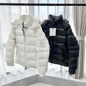 Grande taille hommes couple vers le bas blanc canard vers le bas manteau impression hiver couple mode veste à capuche femmes plume pardessus vers le bas