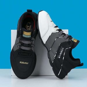 Chaussures pour hommes de grande taille printemps et automne nouvelles chaussures de course et de sport décontractées marque à la mode chaussures de papa en PU