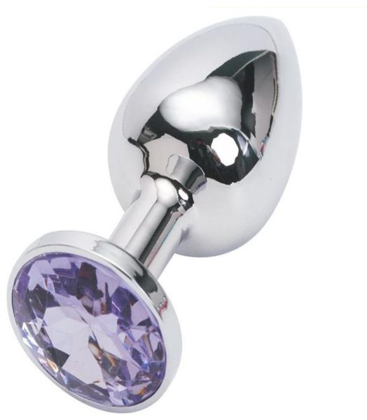 Gran Tamaño de Metal Anal Plug Booty Beads Joyería de Acero Inoxidable Juguetes Sexuales Productos para Adultos Butt Plug Para Mujeres Hombre C181127012158931