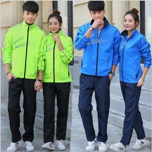 Vêtements en tissu doux de grande taille, tendance pour jeunes, costumes de loisirs en plein air pour hommes et femmes, uniforme de couple sportif, vêtements de danse carrée d'école