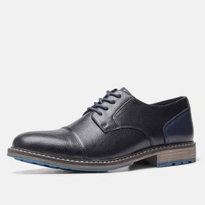 Gran tamaño US7-13 Hombres zapatos de vestir Oxfords informales para el hombre zapatos de diseño para hombres formal gentil para hombres de moda súper zapatería súper zapatería