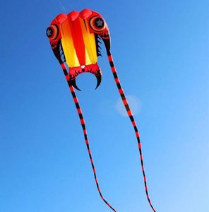 Grande mouche à mouche douce Kites pour les adultes Ripstop Nylon Reel Gelesfish Octopus Eagle Kite Factory 10185386247