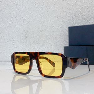 Grandes senhoras quadradas óculos de sol de luxo spra05s moda feminina clássico designer masculino óculos casuais oval feminino sol lunette de soleil óculos