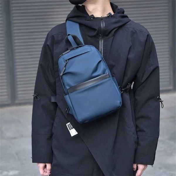 Grand sac à bandoulière croisé pour étudiants, sac de voyage de banlieue, capacité de poitrine, sac à dos tendance, loisirs et Sports Instagram, nouvelle collection