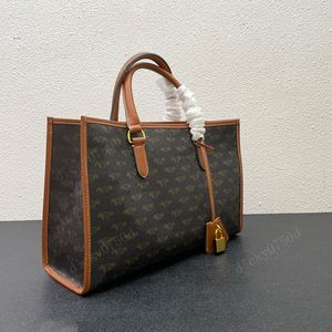 Gran bolso shiopping bolso luxurys leopardo mm gm diseñador mujer mango de hombro en relieve de cuero