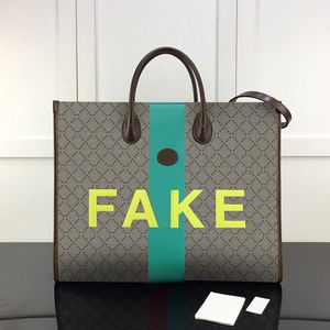 Bolso tote grande Bolsos de compras Bolso de mano de gran capacidad Patrón de estampado de letras clásicas Graffiti alfabético Cremallera interna Correa de hombro extraíble Cuero genuino