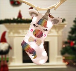 Grote eenhoorn kerstkous voor kinderen kerstcadeauzakje snoeptassen kerstboom ornament hangende hanger sokken kerstmis december 7164638