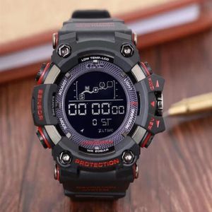 Grandes montres hommes sport cadran montres LED étanche alpinisme numérique montres pour hommes lumières automatiques 317R