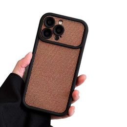 Groot raam Lens Bescherm Retro Telefoonhoesje voor Iphone 15 Pro Max 14 13 12 11 Cover Schokbestendig Anti Drop Anti-Slip, Anti-Zweet