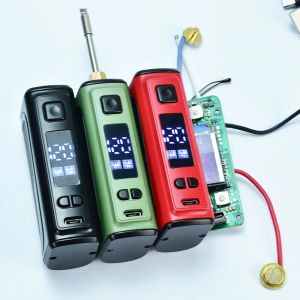 lasapparatuur Kit de fer à souder électrique 120 W avec LED USB, fer à souder électrique à température réglable, outil de soudage à chauffage rapide