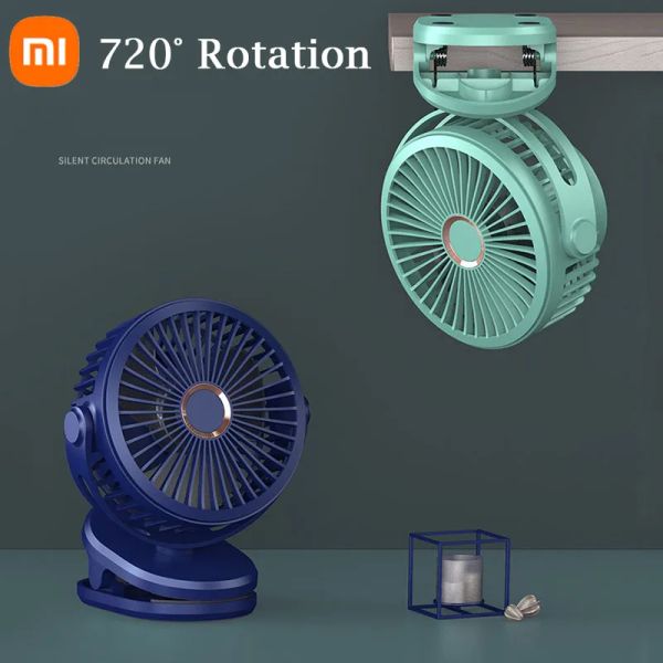 lasapparatuur xiaomi nouveau 360 ° Clip usb ventilateur refroidissement mini venti
