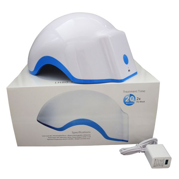 Laser Cap vente directe d'usine 82 diode casque de traitement de perte de cheveux pour la croissance des cheveux facile à utiliser à la maison