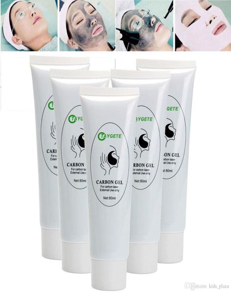 Láser de crema de carbono Muñeca negra limpiador de poro profundo máscara de barro de barro de barro Blackhead REJUNTO PIEL GEL REJUENECIÓN 80ML9933759