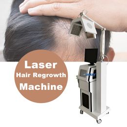 Laserdiode 650 nm Haargroeimachine Lage intensiteit Lasers Therapie Behandeling voor haarverlies 5 in 1 fotontherapie Borstel Massagerapparatuur Elektrotherapie Ozon kamkam