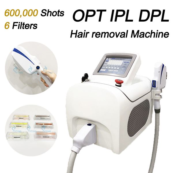 Épilateur laser Machine permanente d'épilation IPL 600000 coups DPL Lazer Hair Remover Device