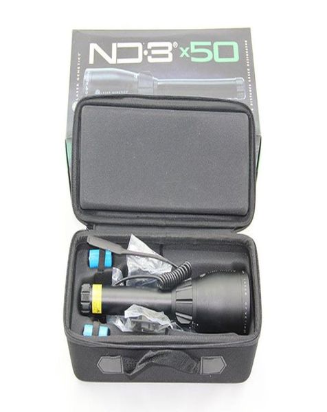 Laser Genetics ND3 X50 Designador láser verde de larga distancia con soporte de alcance ajustable 5805357