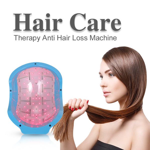 Láser para pérdida de cabello, crecimiento de cabeza, masaje de cabeza, SPA, tratamiento infrarrojo, casco, terapia, Alopecia, 80 diodos, instrumento de belleza