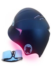 Laserhaar hergroei helm 64 medische diode laser anti haarverlies behandeling hoofd massagedop snel haar hergroeien helm w glazen9917713