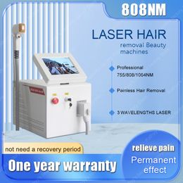 Laser Ontharing Beste Machine High Power 755nm 808nm 1064nm Diode Laser Permanente Draagbare 2024