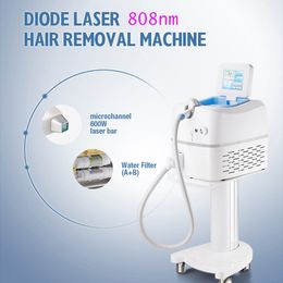 Laser ontharing machines laser huid aanscherping 808 nm super ontharing machine hoge energie 2000W diode lasermachine