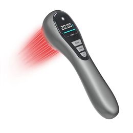 Instrument laser Laser froid Appareil de thérapie par la lumière rouge et proche infrarouge Soins de la peau et beauté 650 nm 808 nm Soulagement de la douleur Rajeunissement de la peau Circulation sanguine