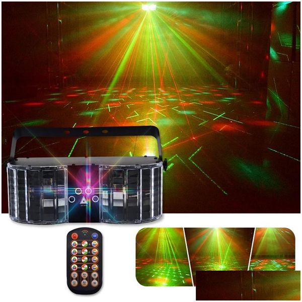 Éclairage laser Double miroir Projecteur Effets spéciaux Lights DMX Controller LED FLASSION MIXTE COLORF RHBF POUR LA DROP HOME DIFFICATION DHWFK