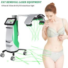 Machine de lipolyse Laser pour perte de poids, laserlipo, combustion des graisses, diode de liposuccion, équipement de mise en forme du corps, double longueur d'onde