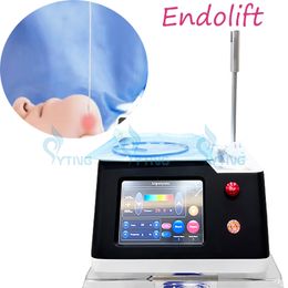 Liposuction au laser Endo Lift Élimination des graisses laser 980 nm 1470 nm Machine d'endolaser Élimination des rides