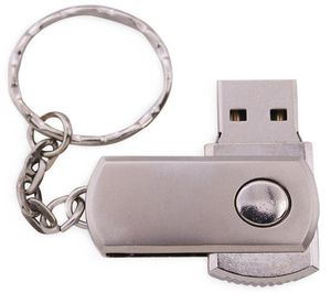 Laser Logo 100PCS 128MB256MB512MB1GB2GB4GB8GB16GB Swivel USB Flash Drive Metalen Geheugen Pendrive Stick Sleutelhanger Genuin5068443