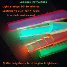 Laser Lumineuze warmteoverdracht Vinyl 25x20cm Glow in Dark Viny Symphony Holographic Luxury Color voor DIY T-shirts