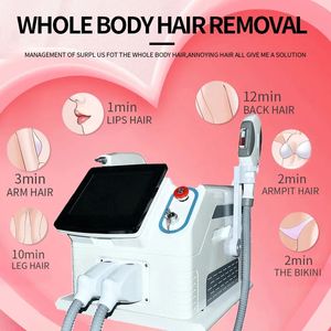 Machine laser 2 en 1 Portable Picoseconde Haute Intensité Pulse IPL E-light Tattoo Hair L-aser Removal Machine Blanchiment de la peau Équipement de beauté