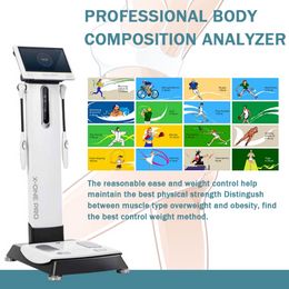 Máquina láser 2023 Beco Gs6.5 Composición de elementos corporales Analizar dispositivo de control de grasa utilizado para el analizador de pistas de fitness