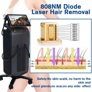 Machine Laser à Diode 808nm pour usage domestique, épilation permanente haute puissance, équipement de beauté, traitement de soins de la peau