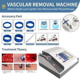 Fournisseur de machine laser de 980 nm à ongles DIODE DIODE LASER TRAITEMENT ÉQUIPEMENT DE BEAUTÉ ROUGE RED VASCULALE REPLACE 980