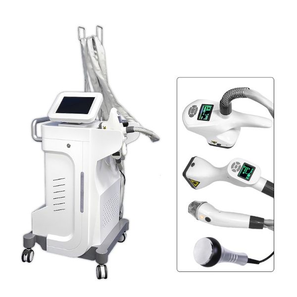 Sistema de ir del masajeador del rodillo del vacío de la máquina del laser para el cuerpo de los ojos de la cara con 4 manijas diferentes