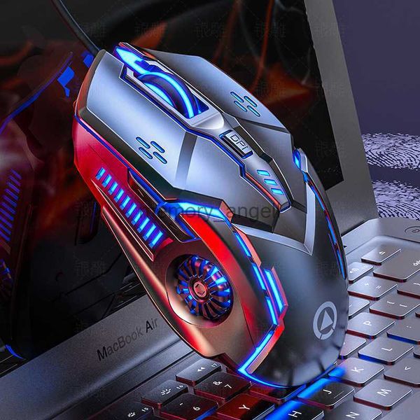 Ratón láser para PC Gamer Gaming Mouse, ratones ergonómicos con retroiluminación LED, USB, para ordenador, Gamer, Girl Mouse para ordenador portátil HKD230825