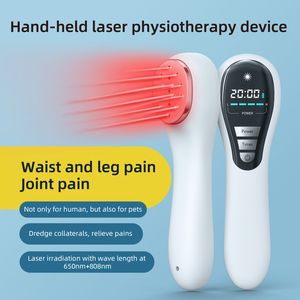 Instrument de photonthérapie au Laser Laser froid appareil de thérapie par la lumière rouge et proche infrarouge soins de la peau et beauté 650nm 808nm soulagement de la douleur