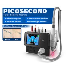 Laser Picosecond Wenkbrauw Tattoo Verwijdering Pico nd yag Laser Machine Pigment Acne Litteken Behandeling Huidverstrakking Verjonging